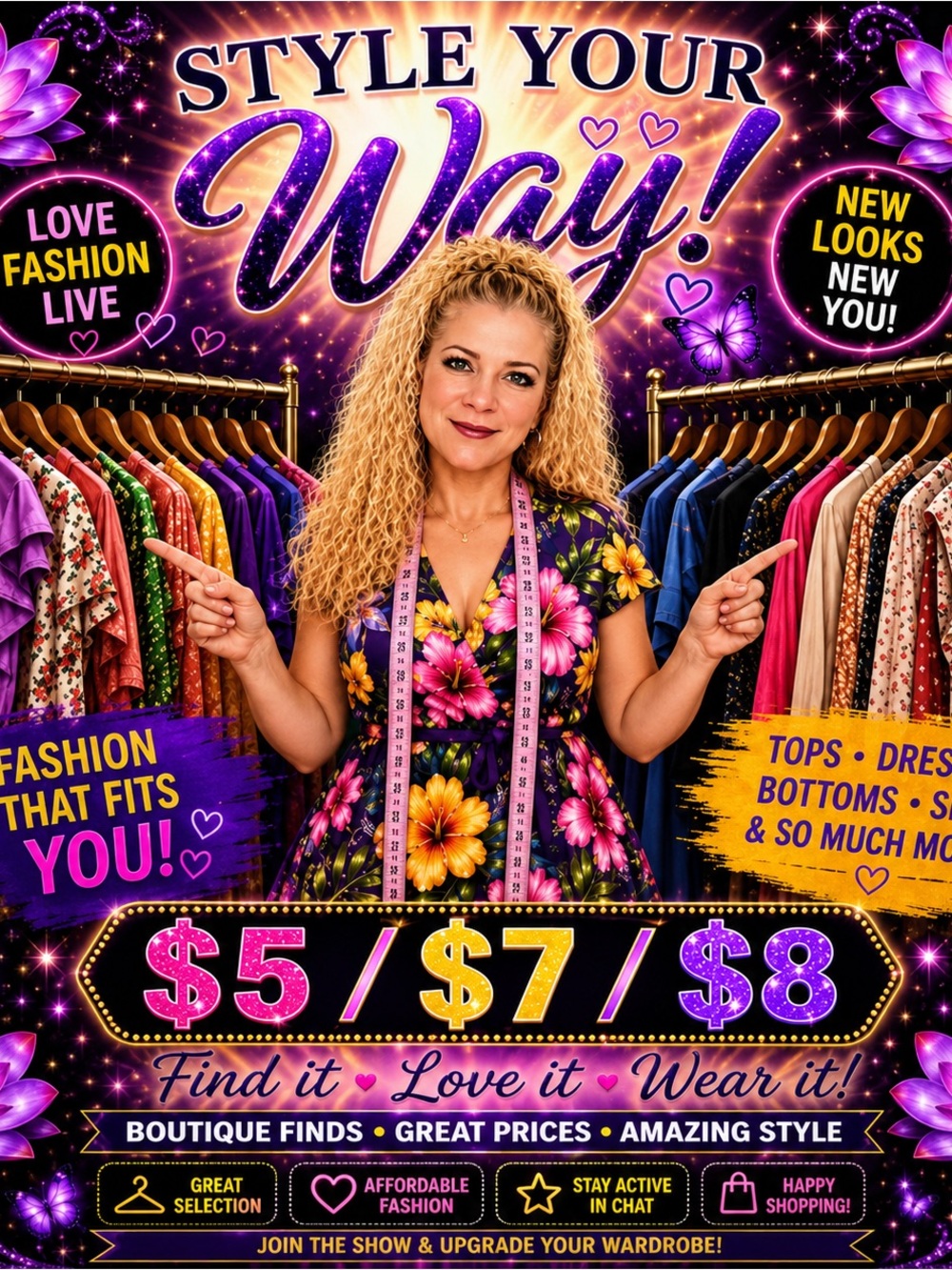 AMAZING $5/$7/$8 Clothes Sale